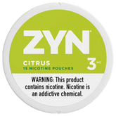 Citrus Zyn Bolsas de Nicotina 3mg